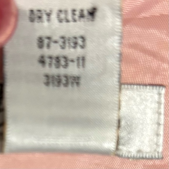 Vintage Blushe Impressions-Elegant Pink Sleeveless Dress Knee Length SZ 4 - Picture 6 of 6